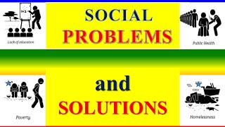 SOCIAL PROBLEMS  TYPES  SOLUTION TO PROBLEMS  Applied Sociology for Nursing   Speech [upl. by Keane331]