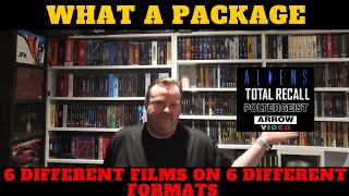 6 Different Films On 6 Different Formats Arrow Video Aliens Poltergeist Total Recall [upl. by Eak]