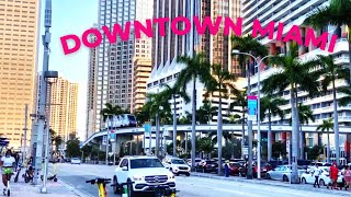 Tour Downtown Miami Miami Metromover Bayside Marketplace amp Bayfront Park [upl. by Wahlstrom]