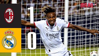 Chukwueze stars in our second US Tour win  AC Milan 10 Real Madrid  Highlights [upl. by Zeta]