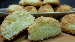 Bolitas de coco Receta casera muy fácil de hacer [upl. by Giefer778]