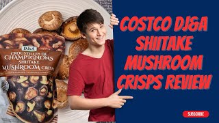 Costco DJampA Shiitake Mushroom Crisps Review [upl. by Aiderfla]