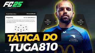 SUPER TÁTICA DO PRO PLAYER TUGA810 Formação 541 meta defensiva Ultimate team EA FC 25 [upl. by Kella]