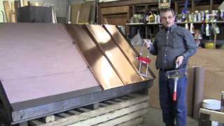 Standing Seam Metal Roofing Installation Basics Part 2 [upl. by Lekzehcey]