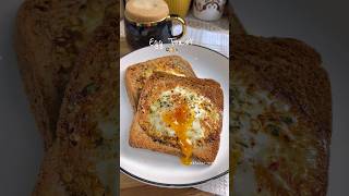 5 minutes Egg Toast Breakfast in Air Fryer 💫 eggtoast frenchtoast breakfastrecipe easyrecipes [upl. by Arded]