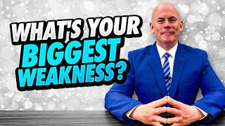 Interview Skills  What are your weaknesses Unbeatable answer [upl. by Larson]