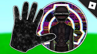 How to get the REDACTED GLOVE amp EVADED BADGE  SHOWCASE in SLAP BATTLES  Roblox [upl. by Zeta941]