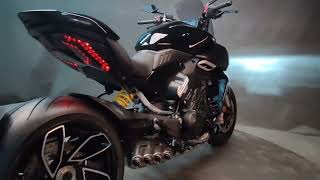 Ducati Diavel V4 2024  Akrapovic [upl. by Attelliw]