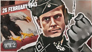 183  The Blitzkrieg is Back  WW2  February 26 1943 [upl. by Gassman]