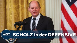 UKRAINEKRISE Scholz in Not  Biden nimmt Nord Stream 2 ins Visier  WELT Thema [upl. by Donough]