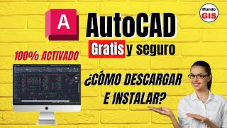 🔥Descarga e Instala AutoCAD 2024 GRATIS Activado Legal con Licencia Educativa [upl. by Nayk]