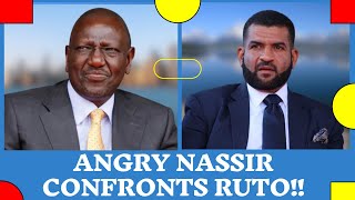 Angry Governor Abdulswamad Nassir Confronts William Ruto Over Mombasa Port [upl. by Carolle]