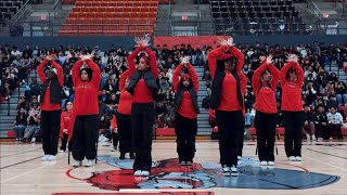 RHS Dance Team BEST Pep Rally Performance 20242025 [upl. by Aneeroc]