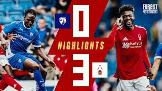 Wood Bowler amp Sangaré Goals 🔥  Chesterfield 03 Nottingham Forest  PreSeason Highlights [upl. by Fortna]