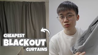 I tried the IKEA Bengta blackout curtains and Im IMPRESSED 2024 [upl. by Airrehs]