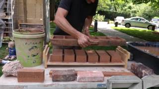 Making Bricks with Josh at Mobile Brick Factory in Baltimore [upl. by Hsekar86]