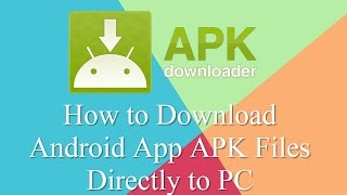 How to Download Android App APK Files Directly to PC  Guiding Tech [upl. by Omar]