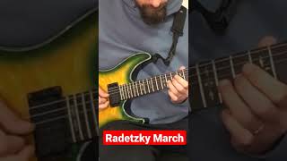 Radetzky March  Guitar  Strauss [upl. by Ahsinan]