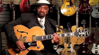 Nick Colionne at Epiphone HQ in Nashville [upl. by Fidele]