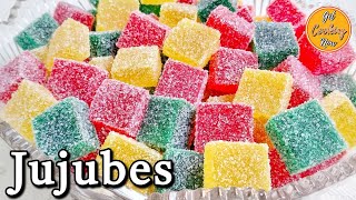 Easy Jujubes Recipe  Jelly Candy  Gummy Candy  Goan Jujubes  Christmas Candy  Christmas Sweets [upl. by Liam325]