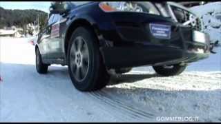 Volvo XC60 AWD Test Neve Snow Test Pneumatici Invernali VS Gomme Estive [upl. by Assetnoc]