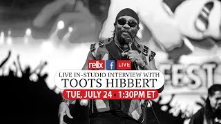 Toots Hibbert InStudio Interview  Live At Relix  72418 [upl. by Yztim]