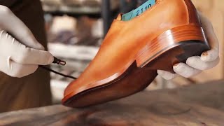 Ingenious Craftsmen Make Handmade Leather Shoes [upl. by Aliak]