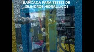 Bancada de testes dinamicos para cilindros hidraulicos [upl. by Sherr949]