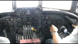 EC121 Super Constellation quotConniequot flies home to Yanks Air Museum [upl. by Gney]