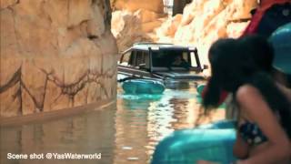 VIDEO Top Gear host takes Mercedes G63 6x6 test drive at UAEs Yas Waterworld [upl. by Natam]