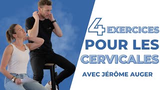 Mal aux cervicales  4 exercices SIMPLES et EFFICACES pour vous soulager [upl. by Acinoj]