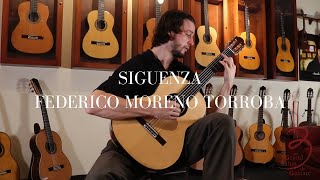 F Torroba  Siguenza on a Edoardo Piccioni Classical Guitar [upl. by Nivla177]