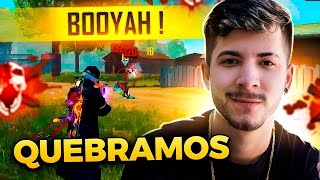 DE VIRADA AMASSAMOS ELES NO 4V4 FREE FIRE [upl. by Ron]