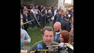 SALVINI ERANO 5 SCEMI CHIEDO SCUSA A TAJANI [upl. by Naujud]