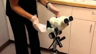 Colposcopy Set up and Cleaning Medical Assistant Skills Video 11 [upl. by Yrollam]