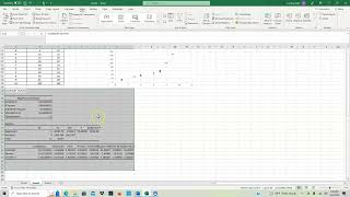 Quadratic regression in Excel [upl. by Carolynne674]