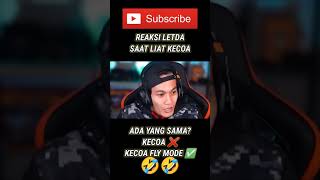 REAKSI LETDA HYPER SAAT LIAT KECOA 🤣 [upl. by Winton]