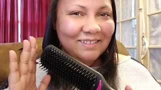 Revlon XL Brush Straightener Review BONE STRAIGHT [upl. by Fiedler45]