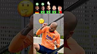 Rudiger VS Vini Jr VS Dani Alves VS Neymar Jr VS Ronaldo  Dance Challenge [upl. by Ahsinhoj968]