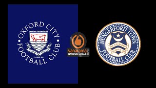 MATCH HIGHLIGHTS  Oxford City Vs Hungerford Town  NLS [upl. by Aiyekal]