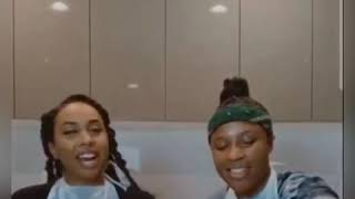 Ezee x Natalie IG Live Highlights Talk Relationship and more [upl. by Jenna]