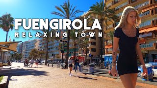 Fuengirola Spain Relaxing Town November 2023 Update Costa del Sol  Málaga 4K [upl. by Ulrikaumeko]