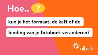 Hoe pas je het formaatkaftbinding van je fotoboek aan [upl. by Charmine]