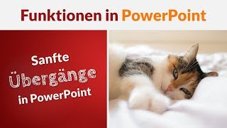 Wie du in PowerPoint sanfte Übergänge erstellst  Funktionen in PowerPoint [upl. by Leta]