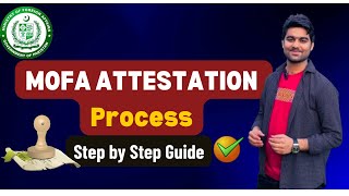 Mofa Attestation Process 2024 How to Verify Documents from MOFA complete guide [upl. by Douglass505]