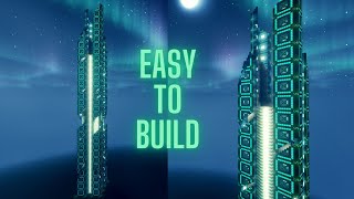 Minecraft MEGA Futuristic Skyscraper World Download [upl. by Htedirem]