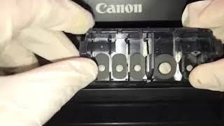 How to clean printhead manually using hot water [upl. by Saxen243]