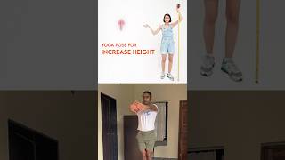 how to increase height︱height increase stretching exercise yoga︱yoga for height growth height [upl. by Lyndy]