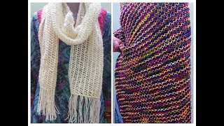 Easy Muffler Shawl Stall Design For Women [upl. by Midian570]