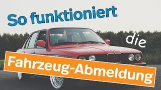 FahrzeugAbmeldung so gehts I Kennzeichenboxde [upl. by Bailar]